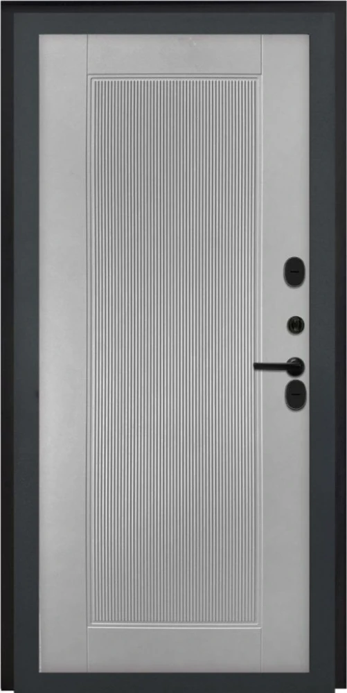 Входная дверь ДвериПРО L-45 ПВХ 10мм Астрод Velutto Grigio DPRO200387 внутренняя сторона