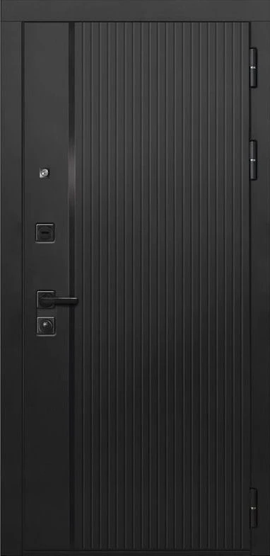 Входная дверь ДвериПРО Л-45 ФЛ-700 (10мм, Ясень белый) DPRO227685 внешняя сторона