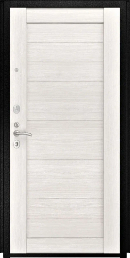 Входная дверь ДвериПРО Д-68 СБ-3 листв. бел. (21 беленый дуб) DPRO200604 внутренняя сторона
