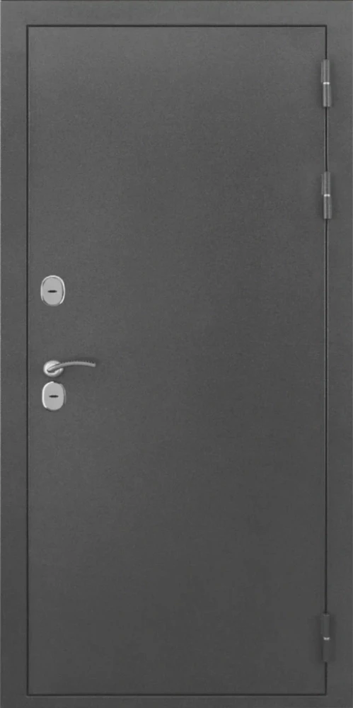 Входная дверь ДвериПРО L-Термо серебро ФЛ-259 (10мм, дуб с пилением) DPRO197958 внешняя сторона