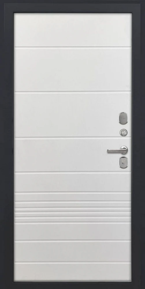 Входная дверь ДвериПРО Д-68 ФЛ-700 (10мм, Ясень белый) DPRO227691 внутренняя сторона